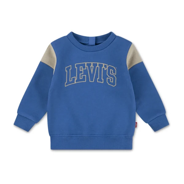 Felpa Bambino Levi’s Sporty Crew – Star Sapphire