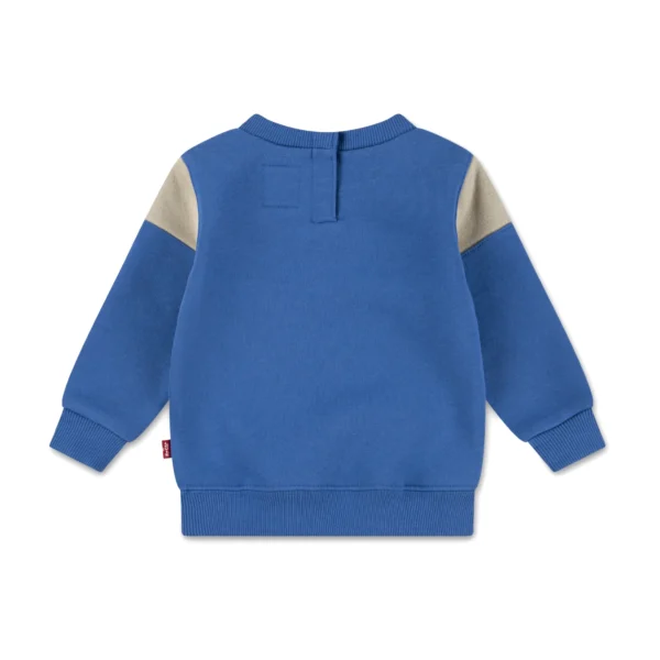 Felpa Bambino Levi’s Sporty Crew – Star Sapphire - immagine 2
