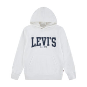 Felpa Bambino con Cappuccio Levi’s Blanc De Blanc