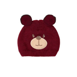Cappellino neonato Teddy in pura lana merino – Maglificio di Verona