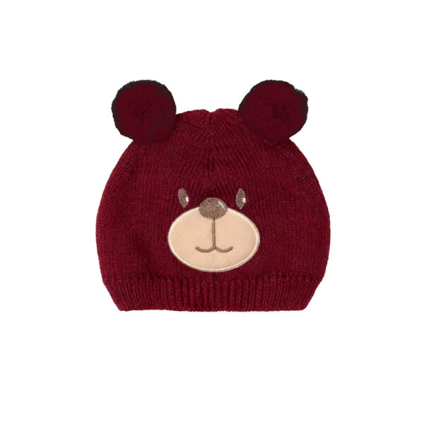 Cappellino neonato Teddy in pura lana merino – Maglificio di Verona