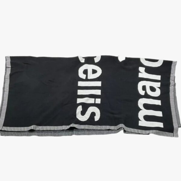 Marc ellis-Mantella Bicolore con Logo-Nero e Bianco-Per bambina